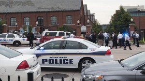 Naval Yard shooting spot